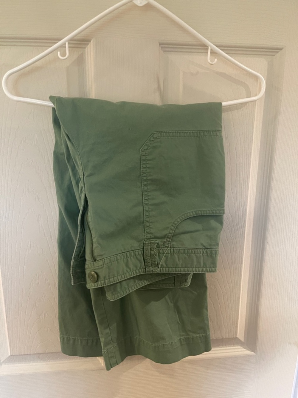 Women's Olive Green Chino Pants